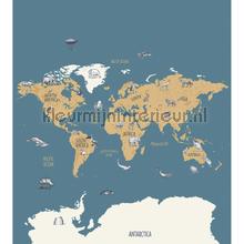 World Map fotobehang Caselio Our Planet OUP102032066