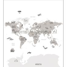 World Map papier murales Caselio Our Planet OUP102039918