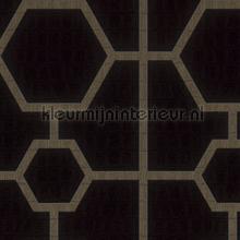 Hexagon on croco skin wallcovering Philipp Plein Vintage- Old wallpaper 