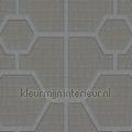 Hexagon on croco skin behang Z80026 Grafisch - Abstract Stijlen