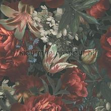 Real flower compilation wallcovering AS Creation Vintage- Old wallpaper 