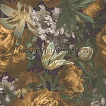 Real flower compilation wallcovering AS Creation Vintage- Old wallpaper 