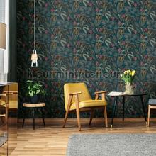 Kolibrie plants wallcovering AS Creation Vintage- Old wallpaper 