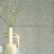 Casa dei fiori Licht groen wallcovering Eijffinger wood 