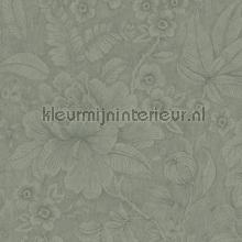 Casa dei fiori Licht groen wallcovering Eijffinger wood 