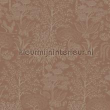 Origami tree Terra rose goud tapet Eijffinger urban 