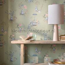 Chinese Porcelain Lichtgroen tapet Eijffinger urban 