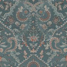 Saluti Denim blauw tapet Eijffinger urban 