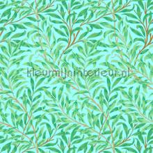 Willow Bough Sky leaf green papier peint 216948 romantique moderne Morris and Co