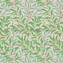 Willow Bough Pink leaf green papier peint Morris and Co Queen Square 216949