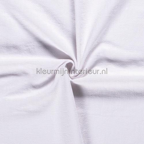 Stone washed linnen wit rideau couleurs unies Kleurmijninterieur