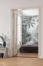 Lac tropical black white fottobehaang Komar _intrieur 