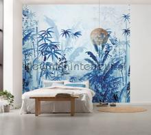 Blue jungle papier murales Komar RAW R3-035