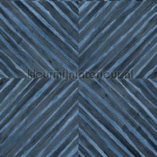 Hyacinth wallcovering Dutch First Class Vintage- Old wallpaper 