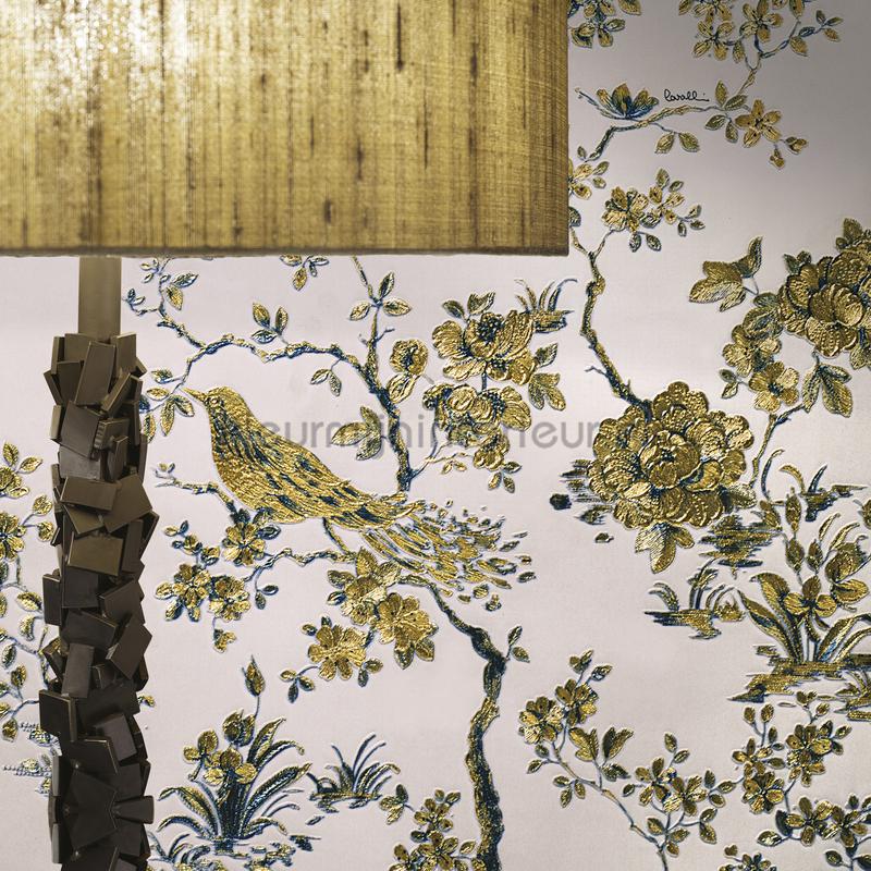 Embroidered Fiore wallcovering 19041 romantic modern Dutch First Class