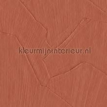 Shards brick red papier peint Arte Sculptura 42508