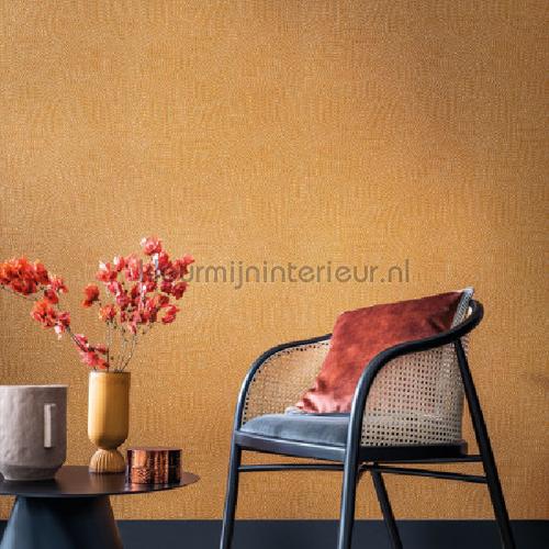 Franz terre de sienne papier peint 74791026 Exotique Casamance