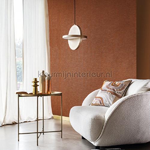 Platinum orange brulee papel pintado 75072550 interiors Casamance