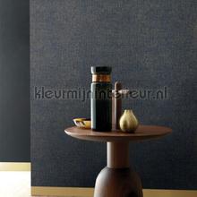 Tenere marine behang Casamance uni kleuren 