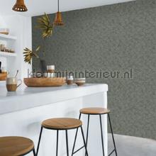 Lombok pierre bleue behang Casamance uni kleuren 