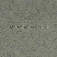 Lombok pierre bleue behang Casamance uni kleuren 