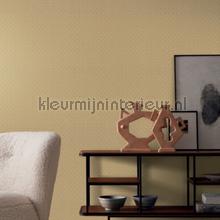 Wagara blanc dore behang Casamance uni kleuren 