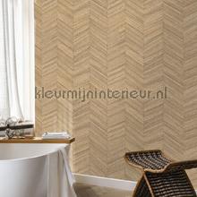 Ocotea sable behang Casamance uni kleuren 