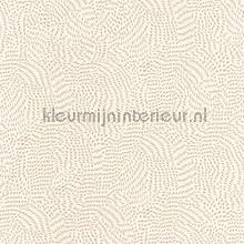 Passy blancbeige tapet Casamance Vintage Gamle 