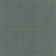 Passy vert de gris foncebeige wallcovering Casamance Vintage- Old wallpaper 