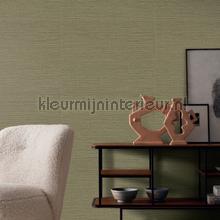 Zostera kaki tapet Casamance Vintage Gamle 