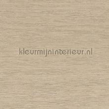 Tatami marron behang Casamance uni kleuren 