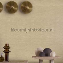 Tatami beige moyen behang Casamance uni kleuren 