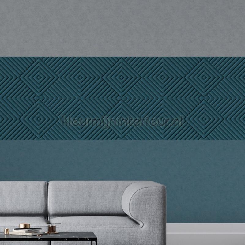 Behang 3d ruitpatroon papel de parede 34480 Trendy Noordwand