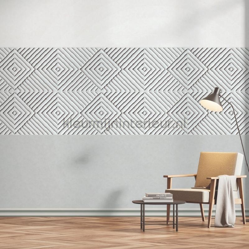 Behang 3d ruitpatroon tapet 34481 Trendy Noordwand