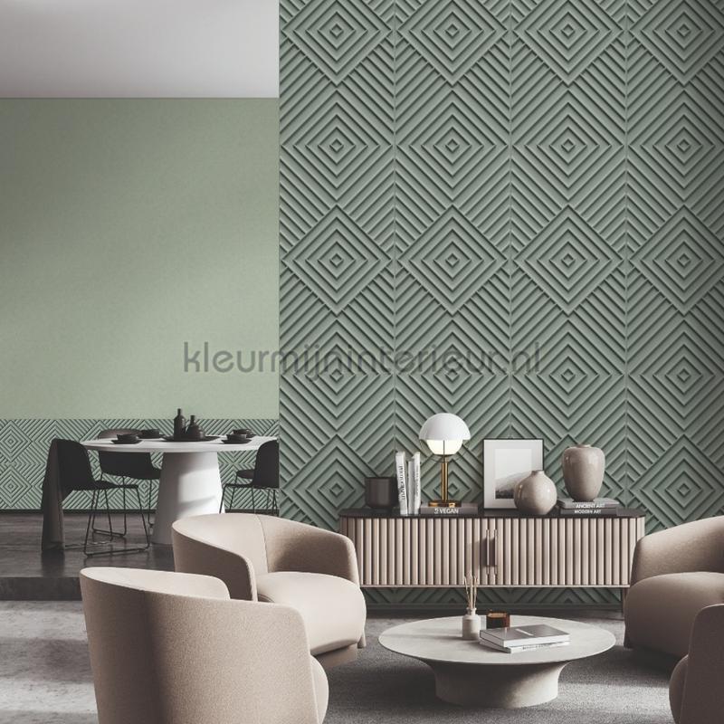 Behang 3d ruitpatroon papel de parede 34485 Trendy Noordwand