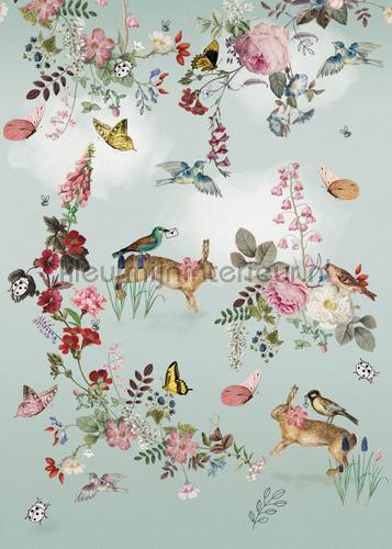 Vintage fairytale behang INK7620 Baby - Peuter Behang Expresse