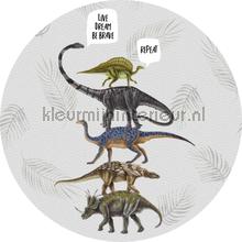 Live dream be brave gray cirkel 75cm decoration stickers Behang Expresse all images 