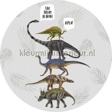 Live dream be brave gray cirkel 100cm decoration stickers Behang Expresse all images 