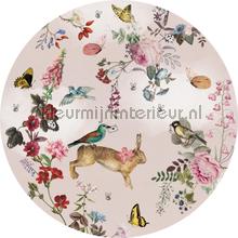 Vintage fairytale cirkel 75cm stickers mureaux Behang Expresse tout images 