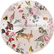 Vintage fairytale cirkel 150cm wallstickers Behang Expresse vindue stickers 