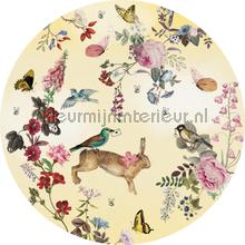 Vintage fairytale cirkel 75cm stickers mureaux Behang Expresse tout images 