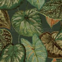 Tropical leaves wallcovering Hookedonwalls Vintage- Old wallpaper 