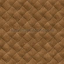 Leather patchwork papel de parede Hookedonwalls quadrado 