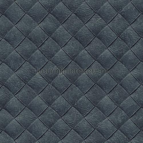 Leather patchwork papier peint TA25074 peaux d'animaux Hookedonwalls