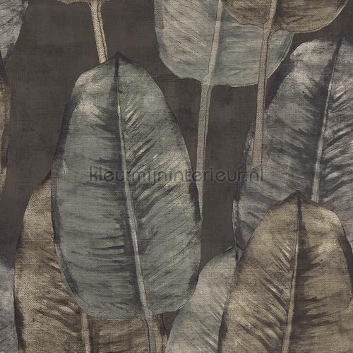 Rubber tree wallcovering TA25084 leaves Hookedonwalls