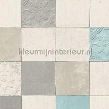 Rustieke tegels papel de parede kmi101 azulejos Kleurmijninterieur