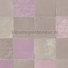 Rustieke tegels papel pintado kmi105 Cocina Kleurmijninterieur