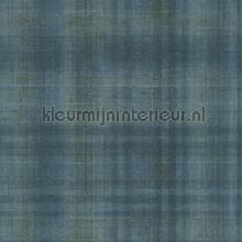 Tartan bleu loch tapet Casadeco Vintage Gamle 
