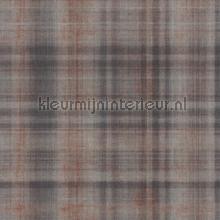 Tartan noir fusain tapet Casadeco Vintage Gamle 