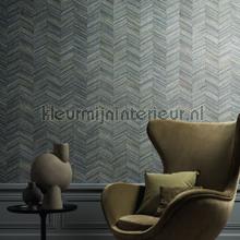 Ocotea vert imperial papier peint Casamance stress 
